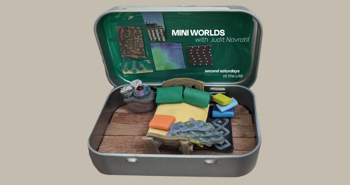 Mini Worlds: A Sip & Make Diorama Workshop